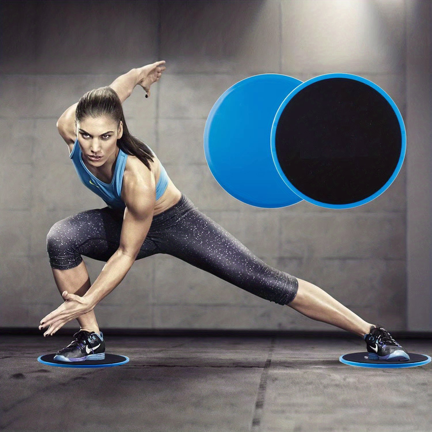 Exercise Sliding Gliding Disc Fitness Core Slider Sport Full Body Workout  2pcs 