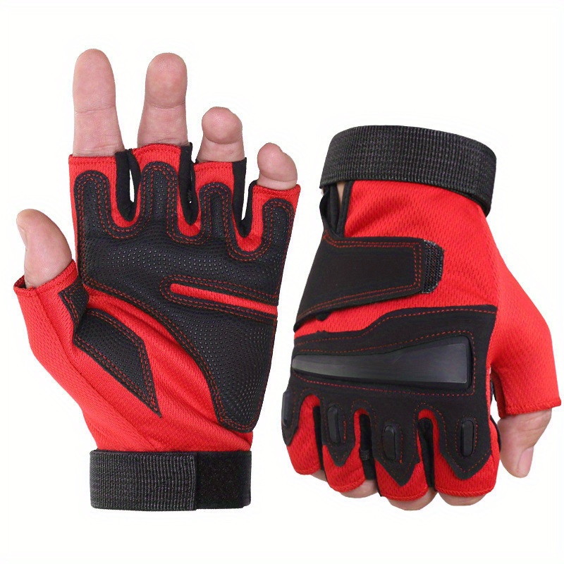 Fingerless Fishing Gloves Outdoor Fishing Protection Anti - Temu