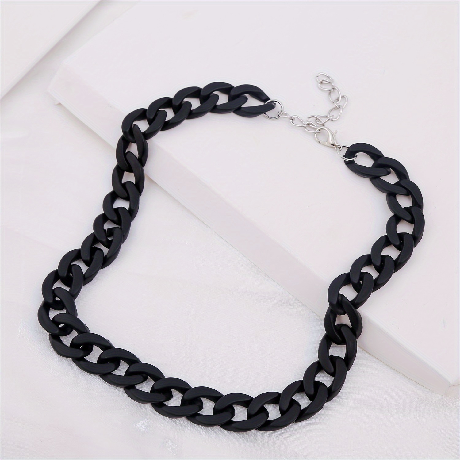 Y2k Exaggerated Hip hop Style Resin Acrylic Chunky Chain - Temu