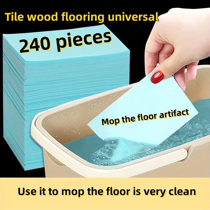 30/60/90pcs Floor Cleaner Cleaning Sheet Mopping The Floor Wiping Wooden  Floor Tiles Toilet Cleaning Household Hygiene