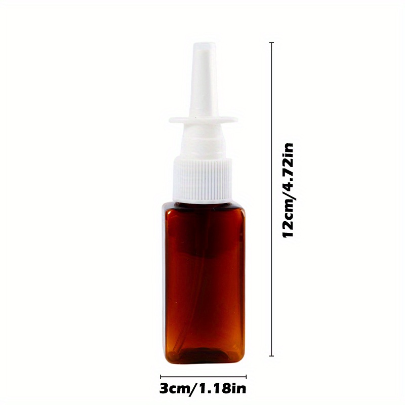 Travel Size Nasal Spray Bottle Refillable Fine Mist Atomizer