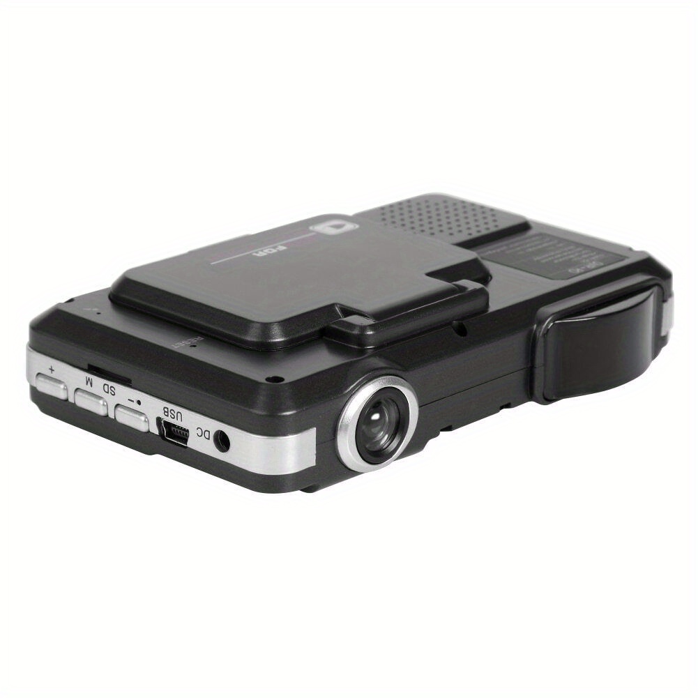 stay safe on the road with this 2in1 car dvr dash cam radar detector details 3