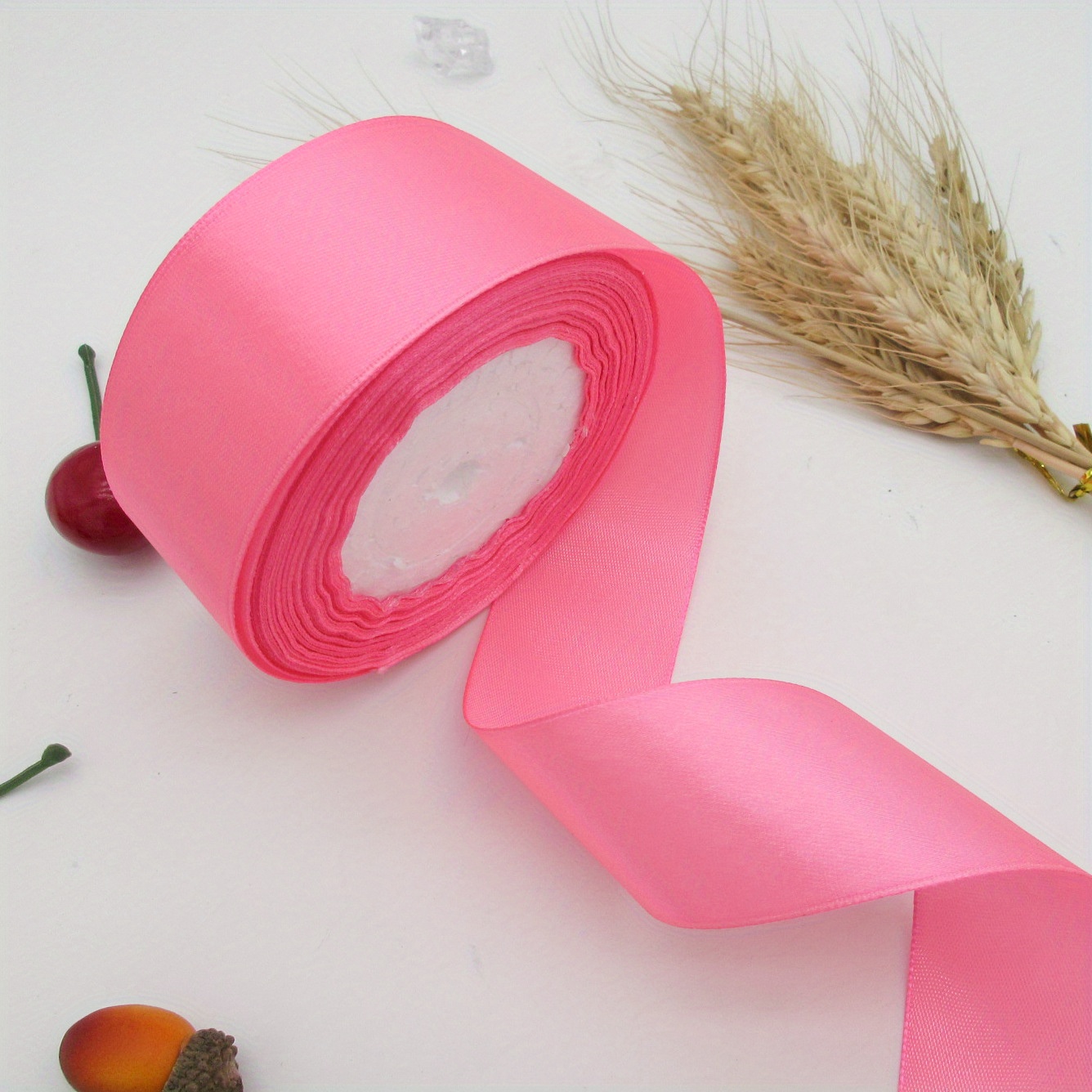 Satin Ribbon Dark Pink – The Packing Company