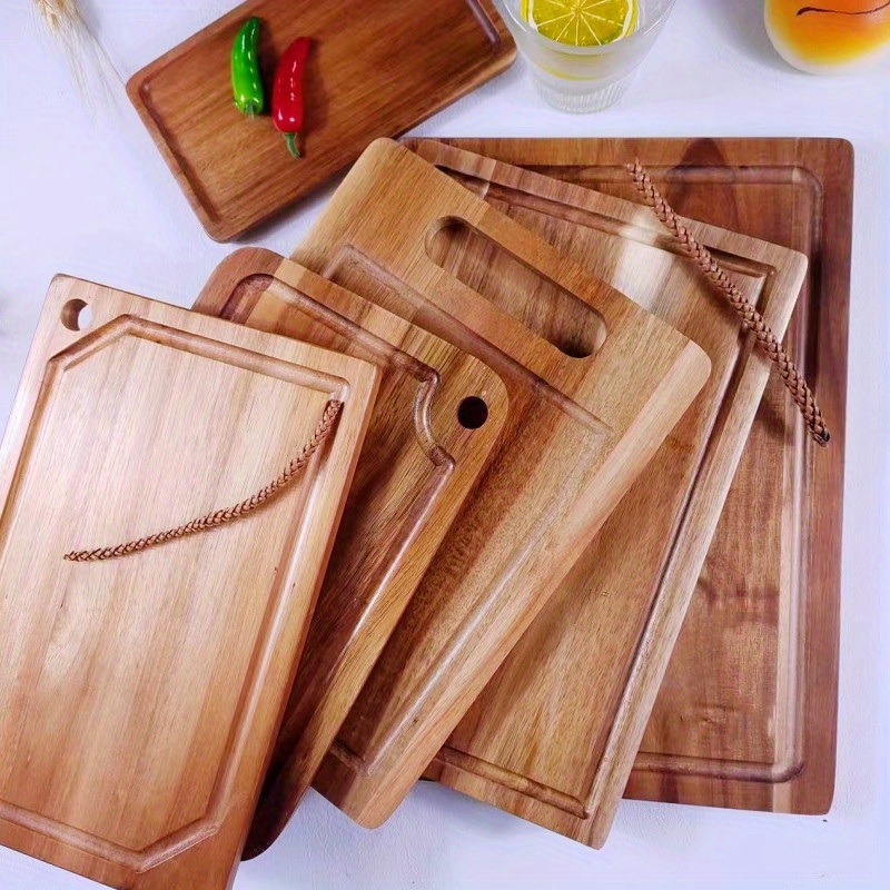 Acacia Chopping Board Wooden Cutting Board Chopping Board Temu