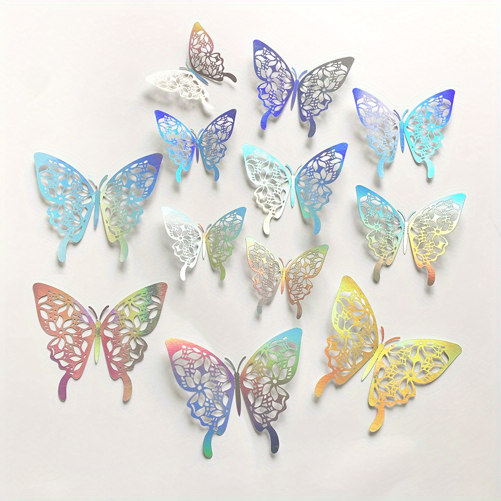 Butterfly Decorations 3d Butterfly Wall Decor Butterfly - Temu