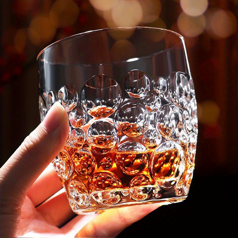 Embossed Crystal Whiskey Glasses Set Perfect For Juice - Temu