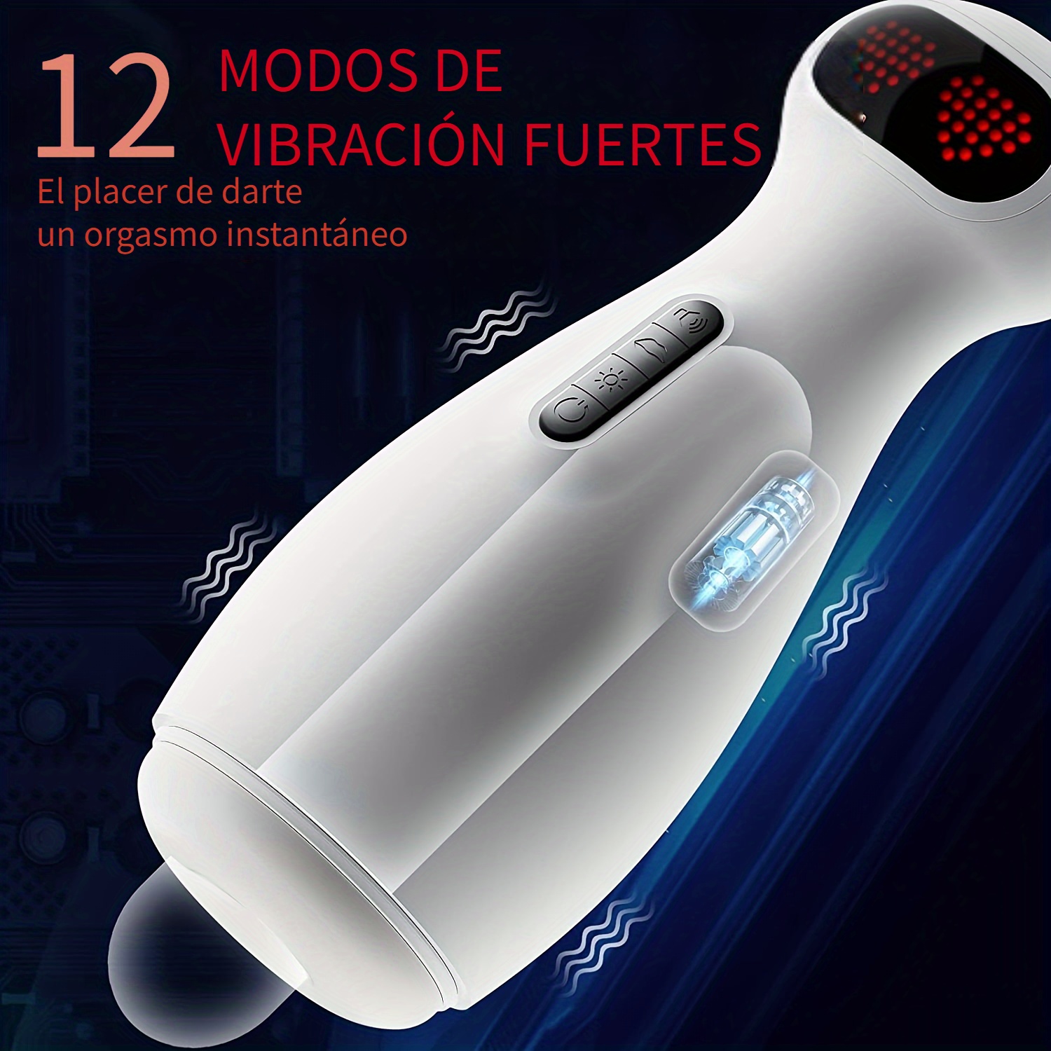 1pc Masturbador Masculino Automático De Succión Masturbador Masculino