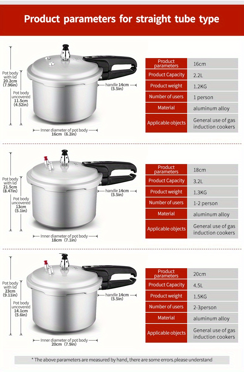 Double Happiness Pressure Cooker, Aluminum Fast Cooking Pot, For Soup,  Meat, Rice And More, Kitchen Utensils, Kitchen Gadgets, Kitchen Accessories,  Home Kitchen Items, Multiple Sizes Optional - Temu