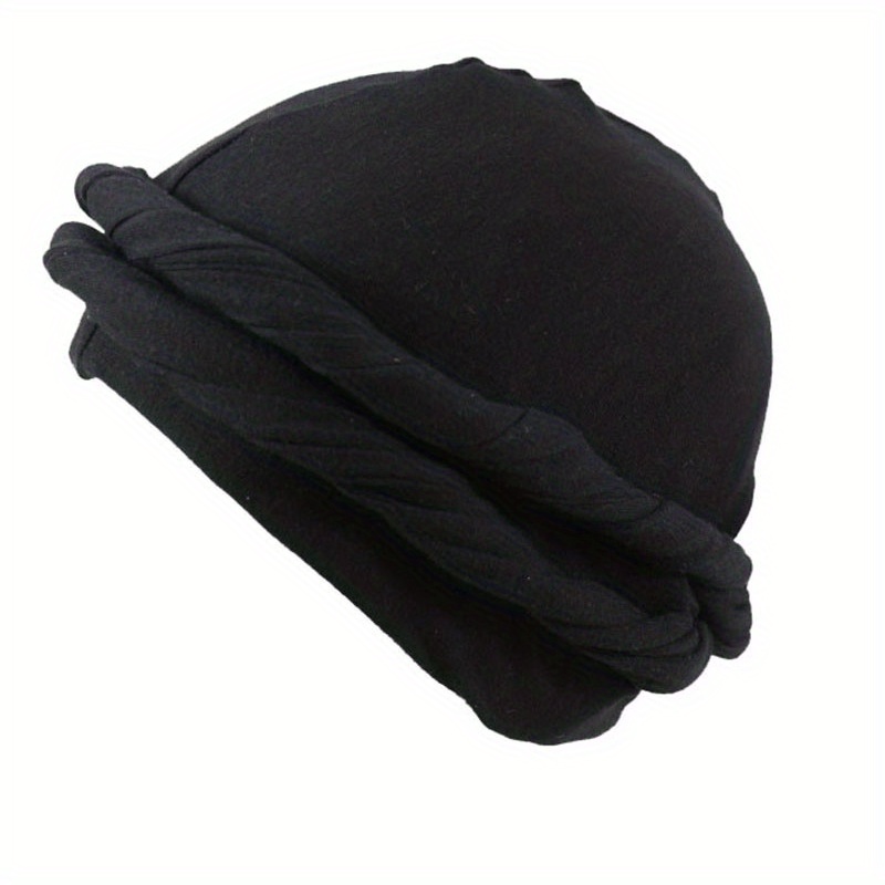 1 Pieza Turbante Hombres, Durag Halo Turban Vintage Kink Head Wraps, Modal  Elástico Bufanda Turbante Forro Satén - Joyería Accesorios - Temu Mexico