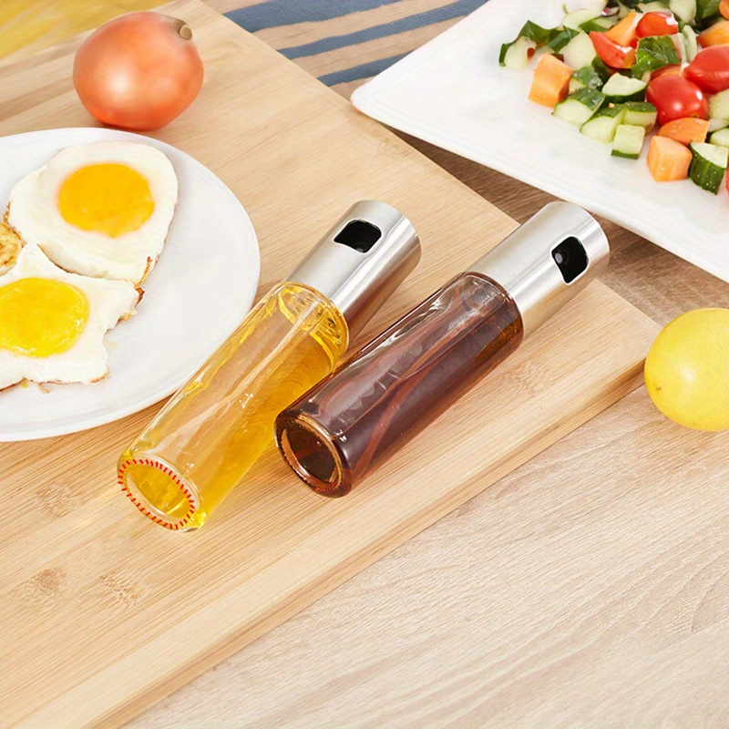Stainless Steel Cooking Oil Liquid Condiment Spray Bottle Temu
