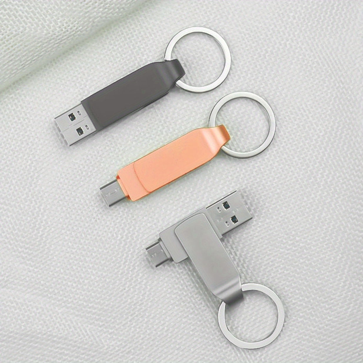 Usb Flash Drive Teléfonos Android Memoria Usb Duradera Metal - Temu