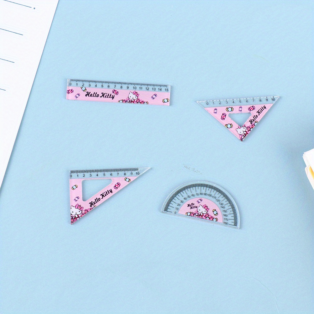 4PCS Creative 1:12 Dollhouse Miniature Mini Ruler Set Learning Drawing  Simulation Model For Doll House Decor Accessory Kids Toy - Realistic Reborn  Dolls for Sale