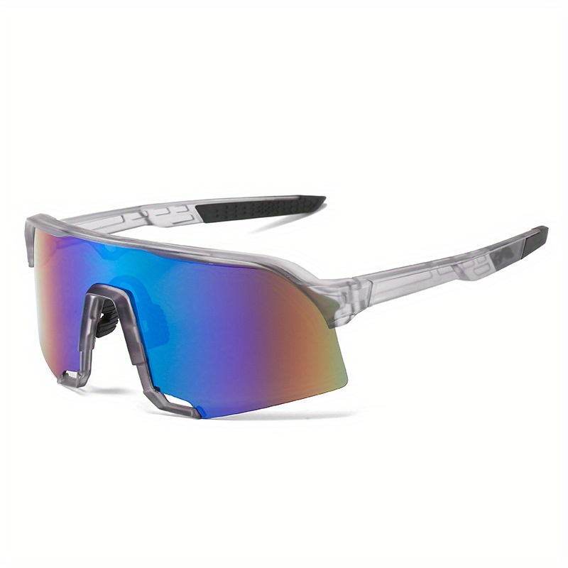 Gafas deportivas de una pieza para hombre, gafas de ciclismo, gafas de sol  ultraligeras sin marco, gafas de sol coloridas huecas, bicicleta