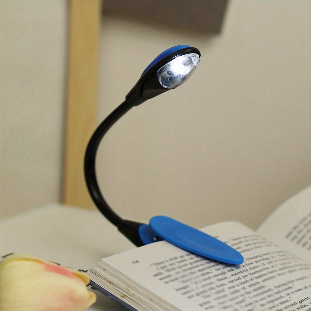 Eye friendly Mini Clip Book Light Studying Reading Flexible - Temu