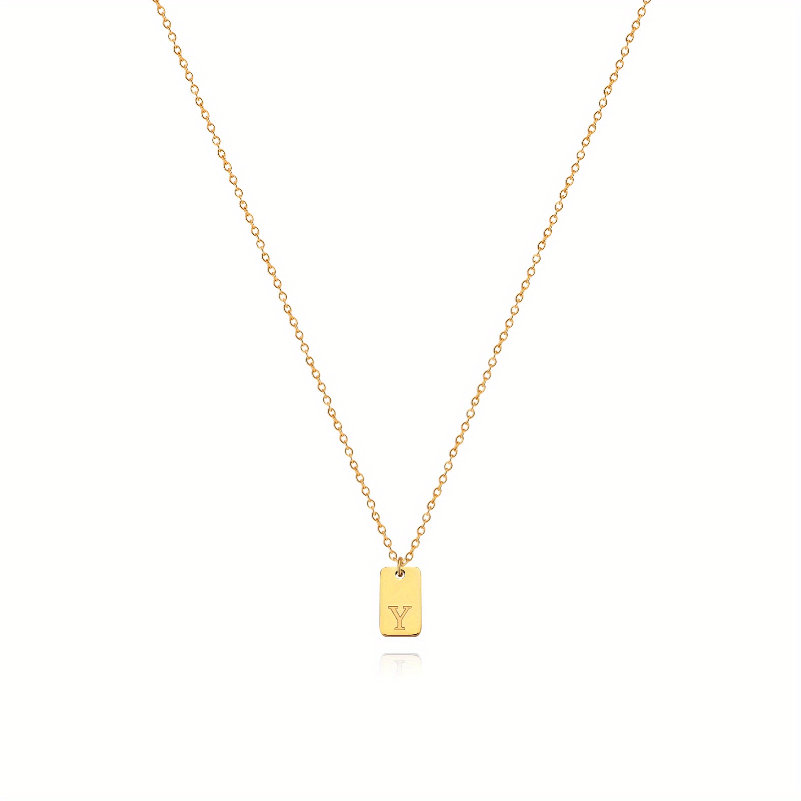 Louis Vuitton Gold LV Me Letter J Pendant Necklace Golden Metal