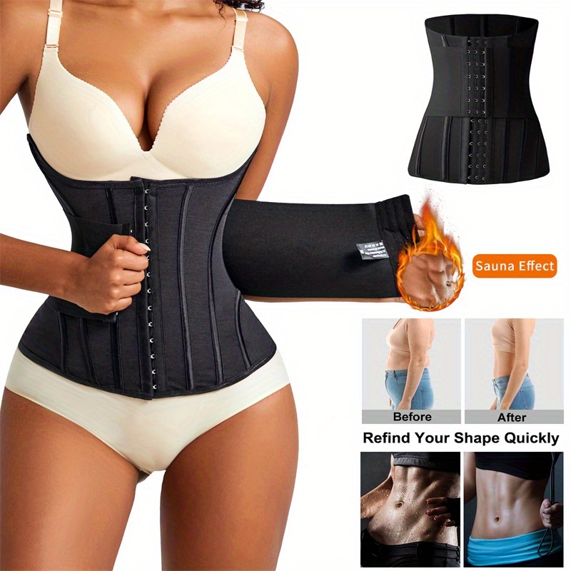 Cinturón de soporte de cintura para mujer, fajas femeninas para reducir el  Abdomen, eliminar el vientre, faja para mujer, gimnasio, cinturones de  moldura para hombre, brillo - AliExpress