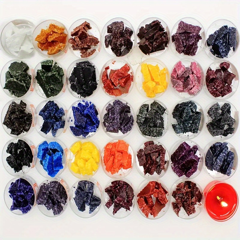 Rouclo Coloranti per Candele 20 Colori x 5 g, coloranti a Cera per Candele  per Fai da TeCera Scioglie Coloranti Kit per Fare di Candela/Cera di  Soia/Paraffina/Cera d'api(100g) : : Casa e