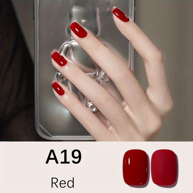 GLAM Mani Pedi Nail Polish - Red | Best Nail Lacquer | Glam Nails