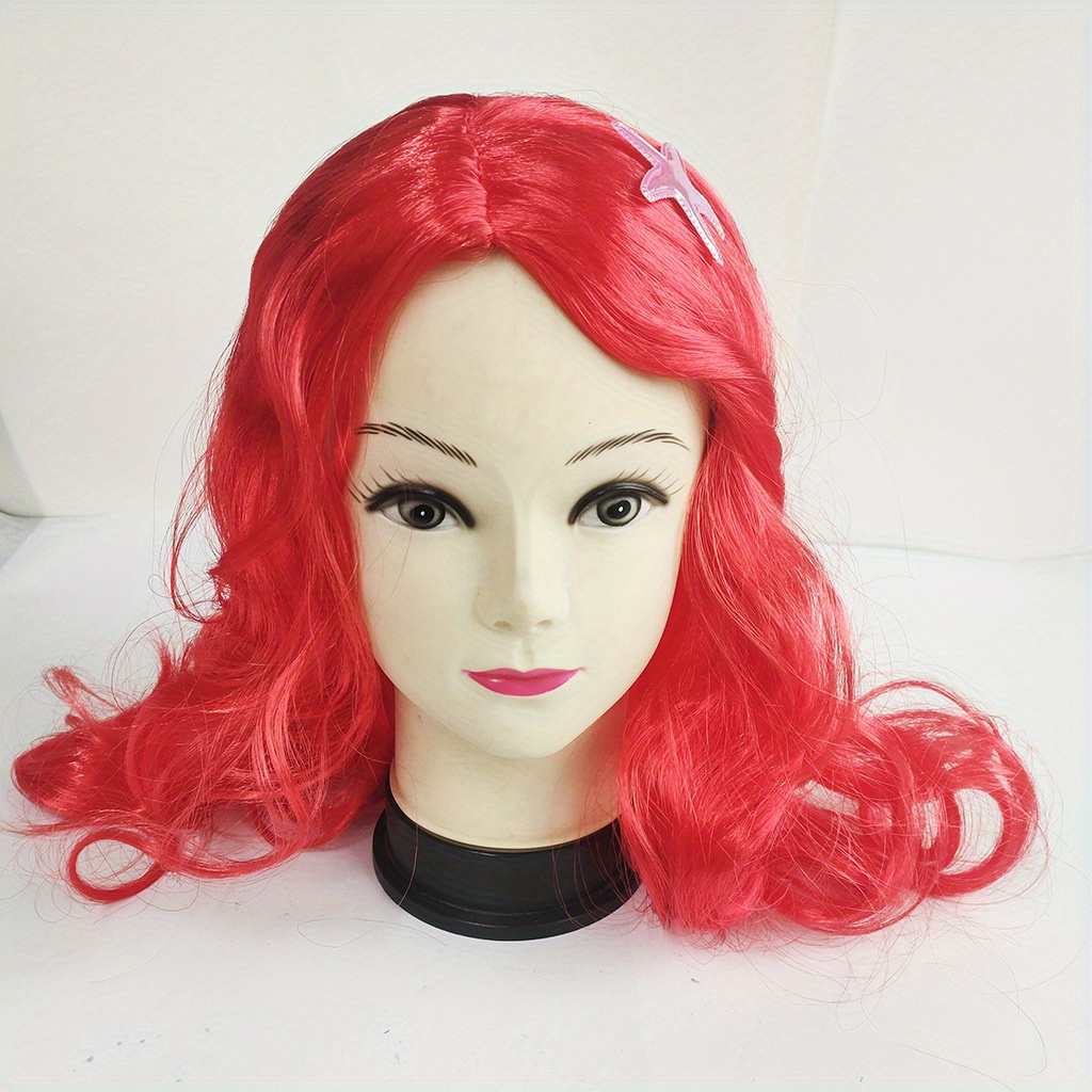 Pretty Princess Dress up Wigs For Girls Halloween Festivals Temu