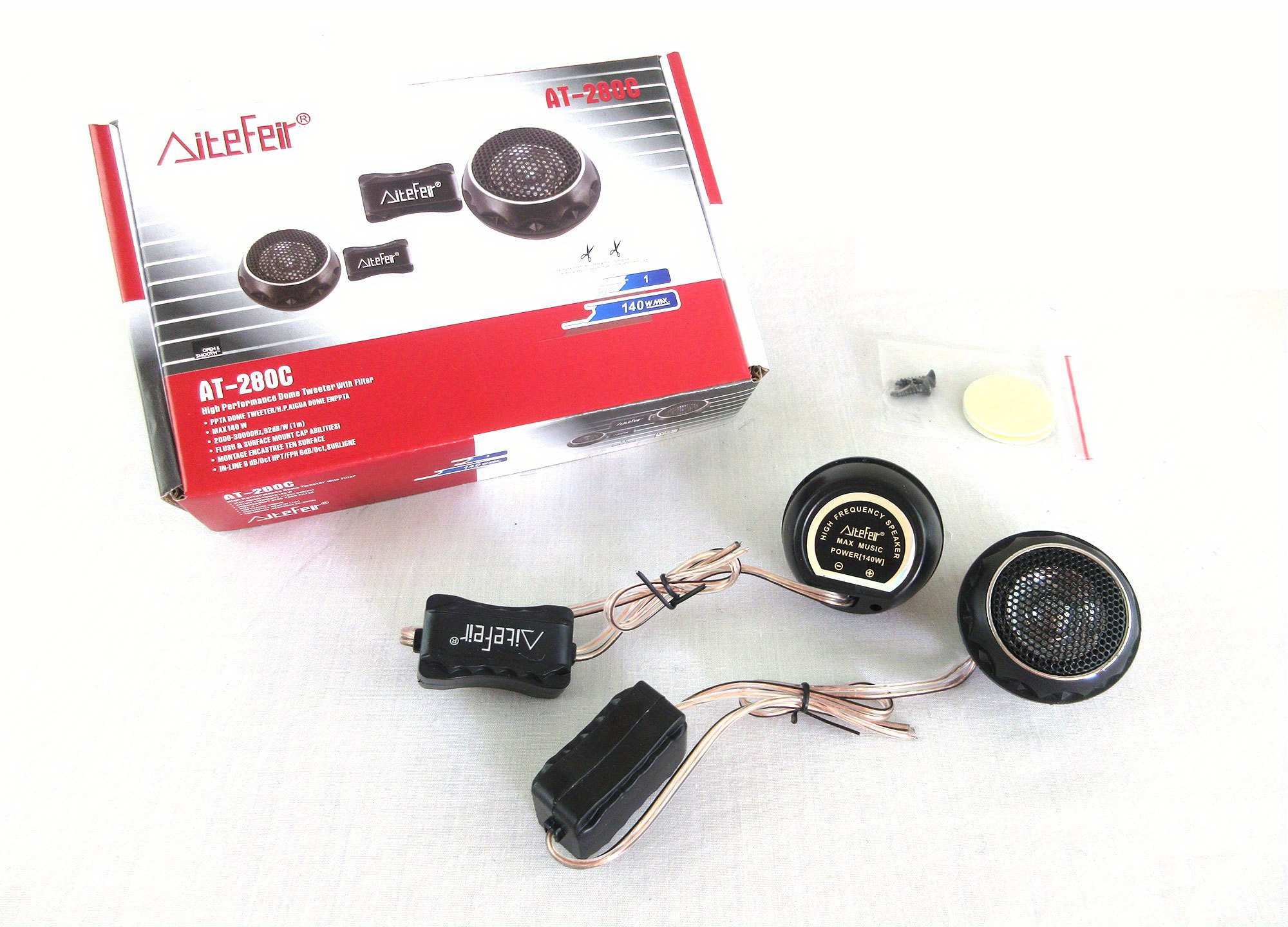 car tweeters a filter 280 watts stereo speakers soft ball Temu Oman