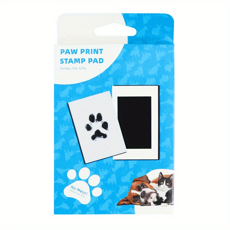 Green Pollywog | Extra-Large Clean Touch Inkless Ink Pad for Pets |  Paw/Nose Prints for Dogs & Cats Non-Toxic | Paw Print Stamp Kit | Dog Paw  Print