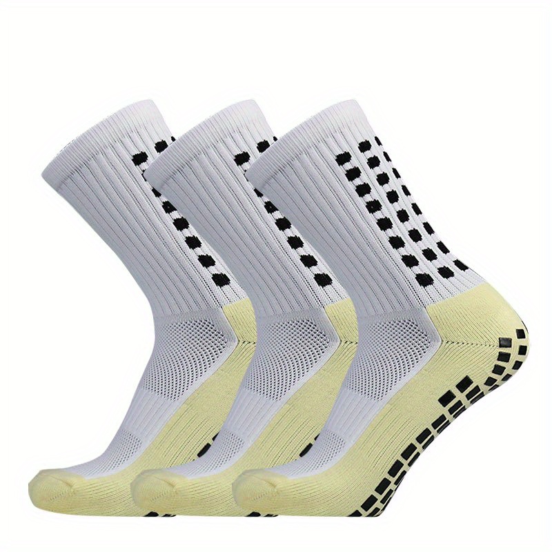 Shop Generic Anti SlCotton Trampoline Socks Soccer Football Sports Socks  non-slfloor socks 2Men and Womem Silicone Dots Socks Online