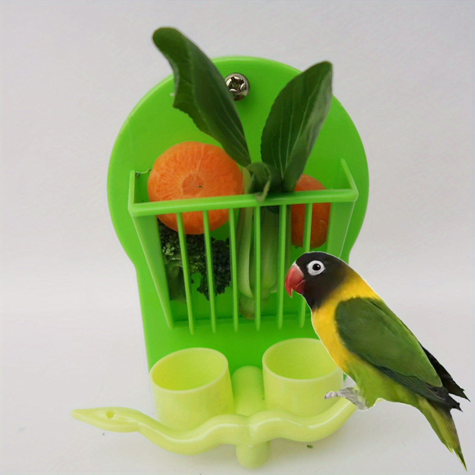 Bird Parrot Feeder Cage Fruit Vegetable Holder Vegetable Temu Australia