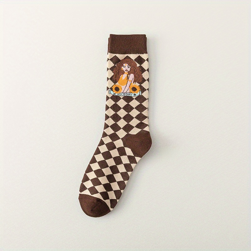 LV Print Stocking