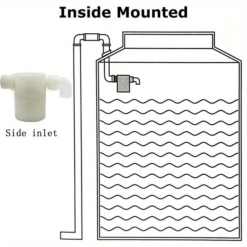 1/2 pollice automatico galleggiante valvola di controllo del livello dell'acqua  Serbatoio dell'acqua