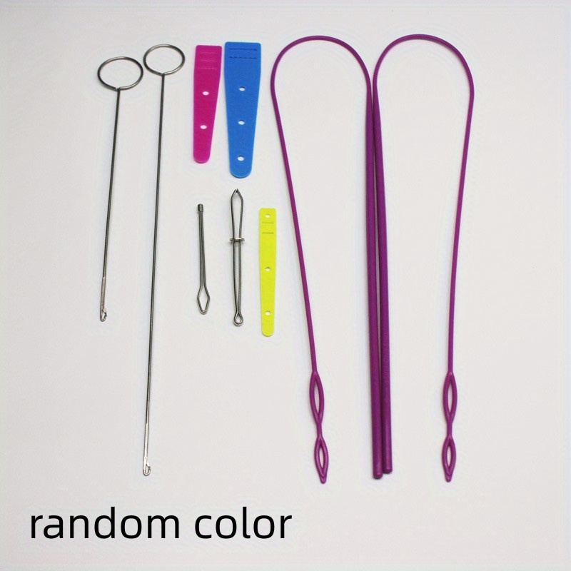 easy drawstring threader flexible needle drawstring