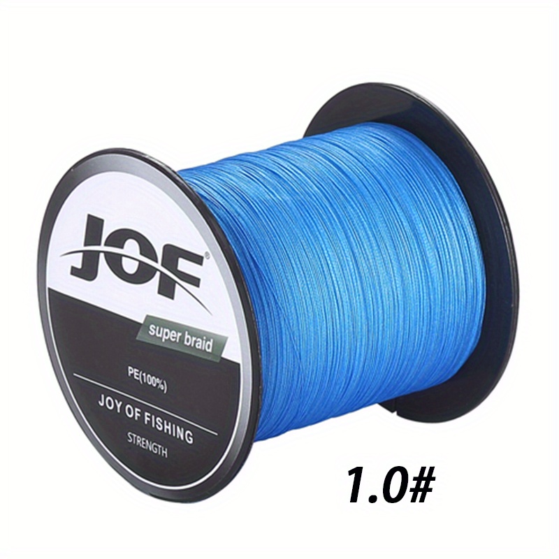 500M Fishing Line 4 Strands Braided Fishing Line 10-40LB Multifilament  Smooth Fishing Line Color:blue Specification:20lb 