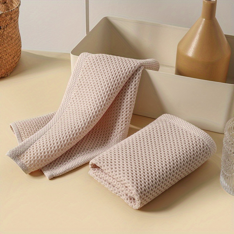 Ultra Soft Absorbent Tea Towel Cotton Absorbent Rags Hand Towels