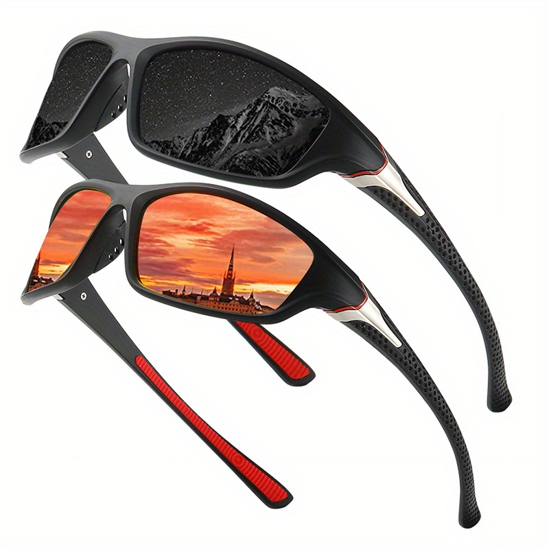 Men's Polarized Sunglasses Outdoor Sports Cycling Sunglasses Driver Driving Fishing Glasses UV400,Googles Pit Vipers,Sun Glasses,Goggles Sunglasses