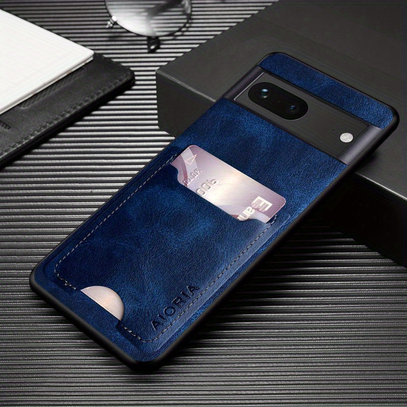 Card Slot Bag Holder Case Google Pixel 7a Funda Pu Leather - Temu