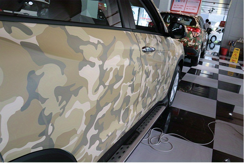 Grüner Digitaler Auto Wrap Aufkleber, Pixel Camouflage Vinylfolie Mit  Luftfreisetzung, Selbstklebende Motoren, Auto Wrapping Folie Von 60,39 €