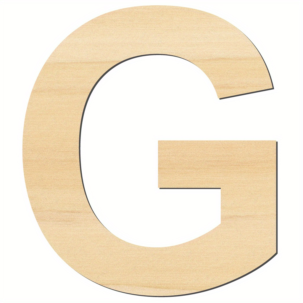 Large Wooden Letters 12 inch Wood Letters for Crafts Projects Small Wooden  Letters 6 inch for