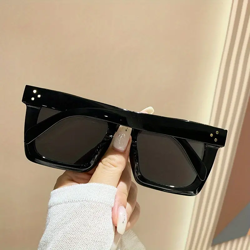 Square Fashion Sunglasses For Women Men Summer Beach Sun Shades Glasses ...
