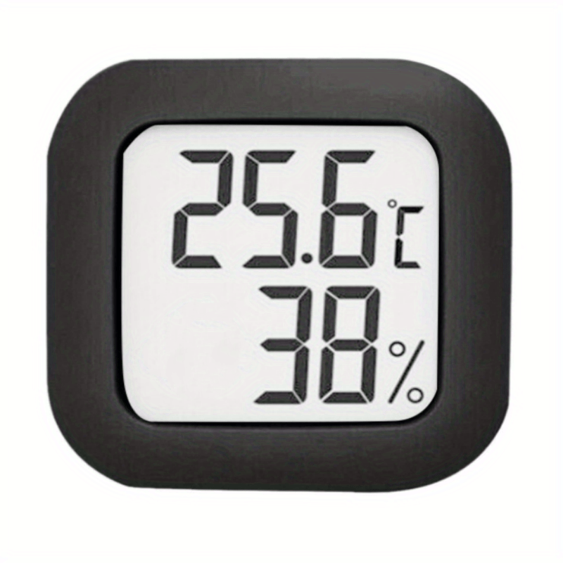 Black Digital Thermometer Mini