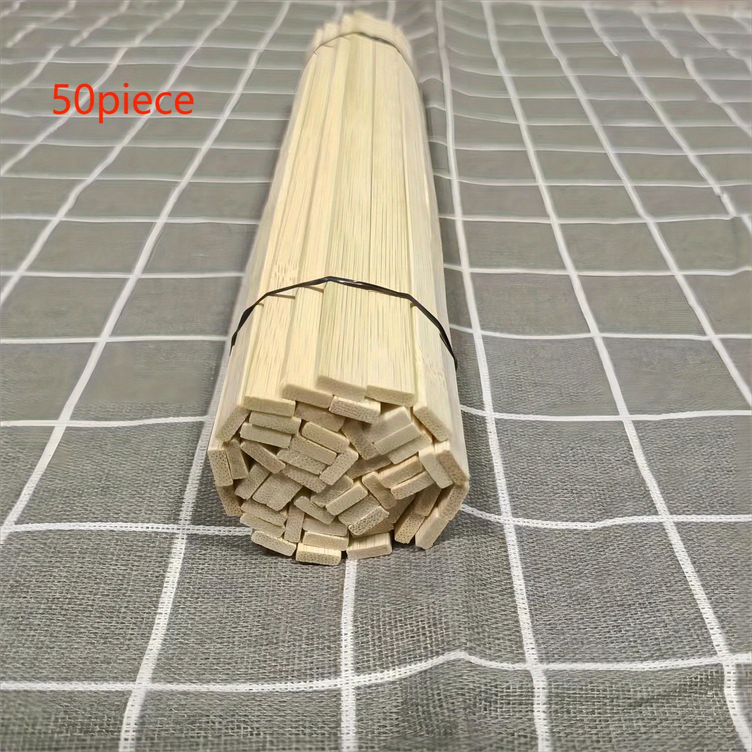 50 pcs 30cm Bamboo Sticks Rods Making Wooden Toys Crafting Wood Pieces  Crafts