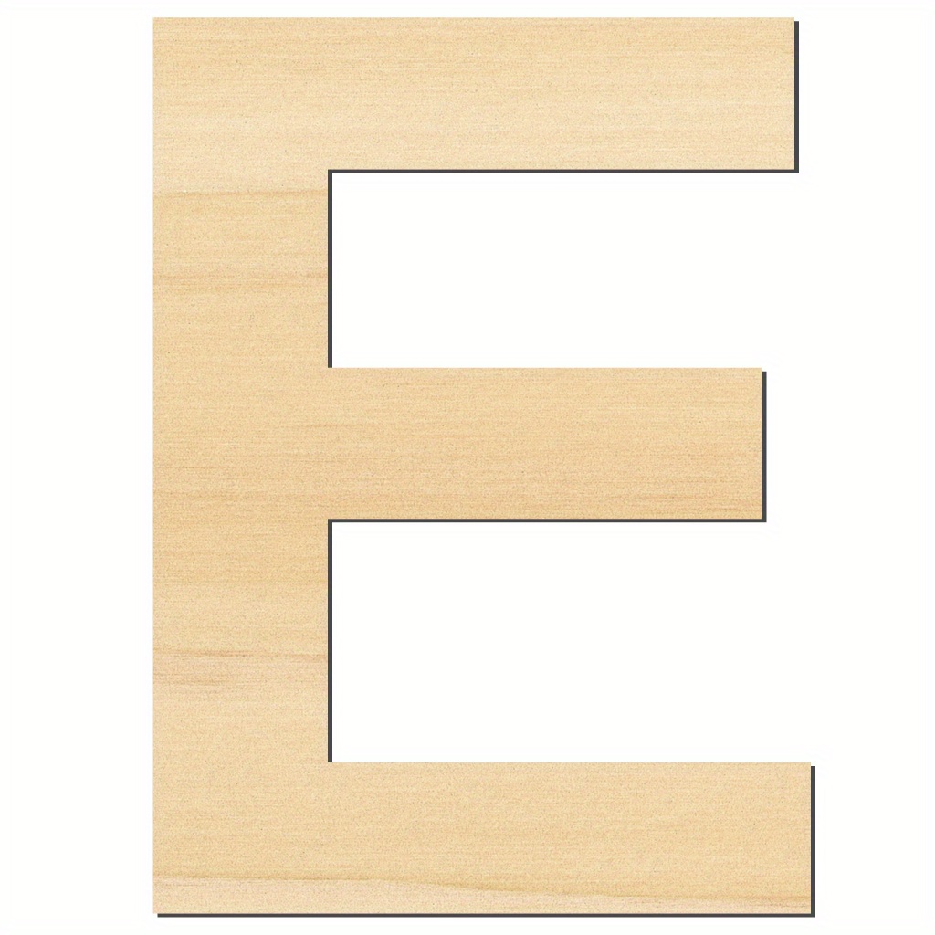 12 Inch Wooden LettersLarge Wooden Letters for Wall Decor 0.2 inch