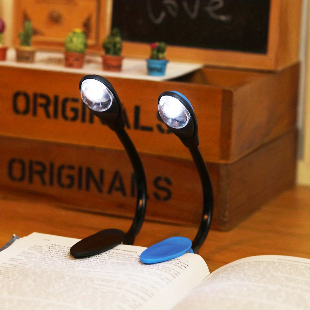 Mini Luce Da Libro A Clip Da 1pc, Luce Da Lettura A LED Flessibile Per  Studiare L'apprendimento, Luce Da Libro Per La Protezione Degli Occhi
