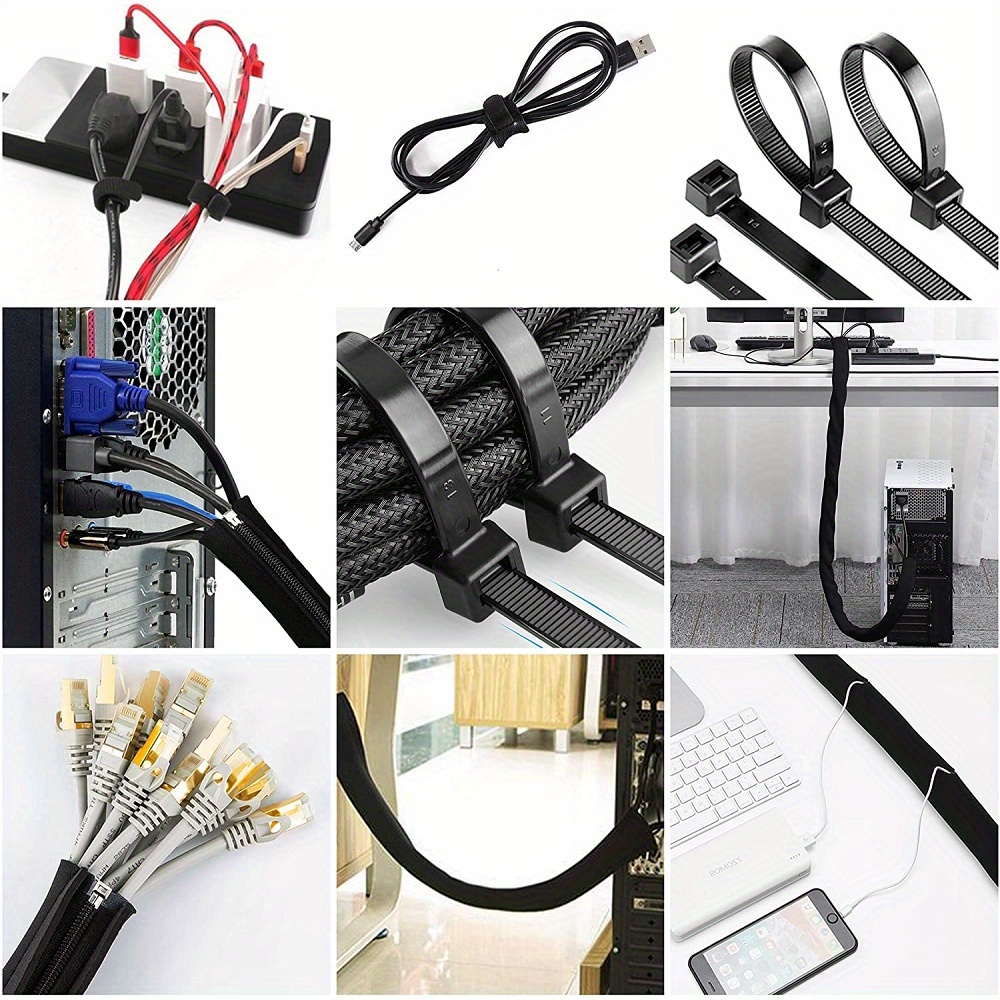 TV & Computer Cable Management Kit 