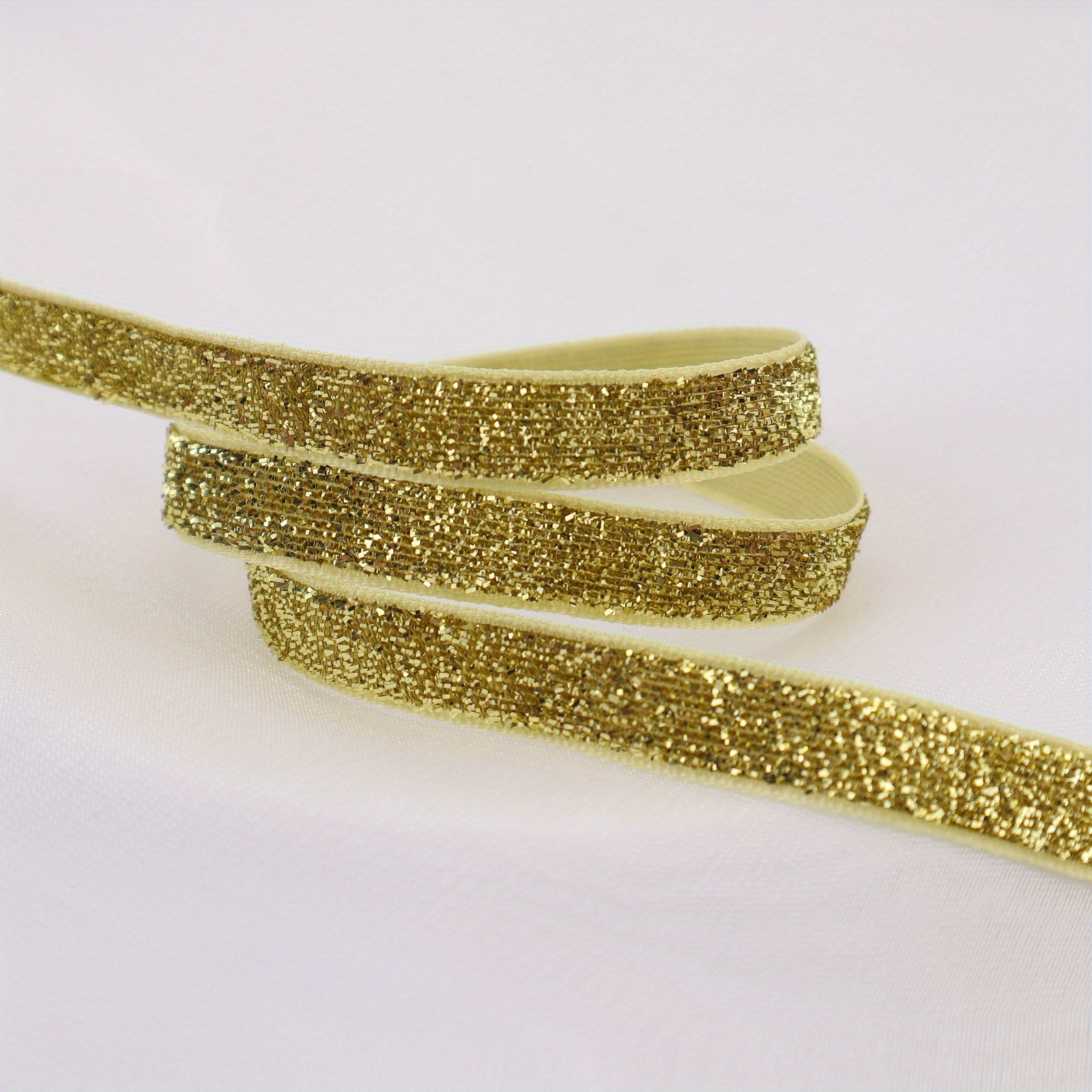 New Trend Product Colorful Metallic Glitter Velvet Ribbons for Hair Bow  Band Making - China Metallic Ribbon and Glitter Metallic Ribbon price