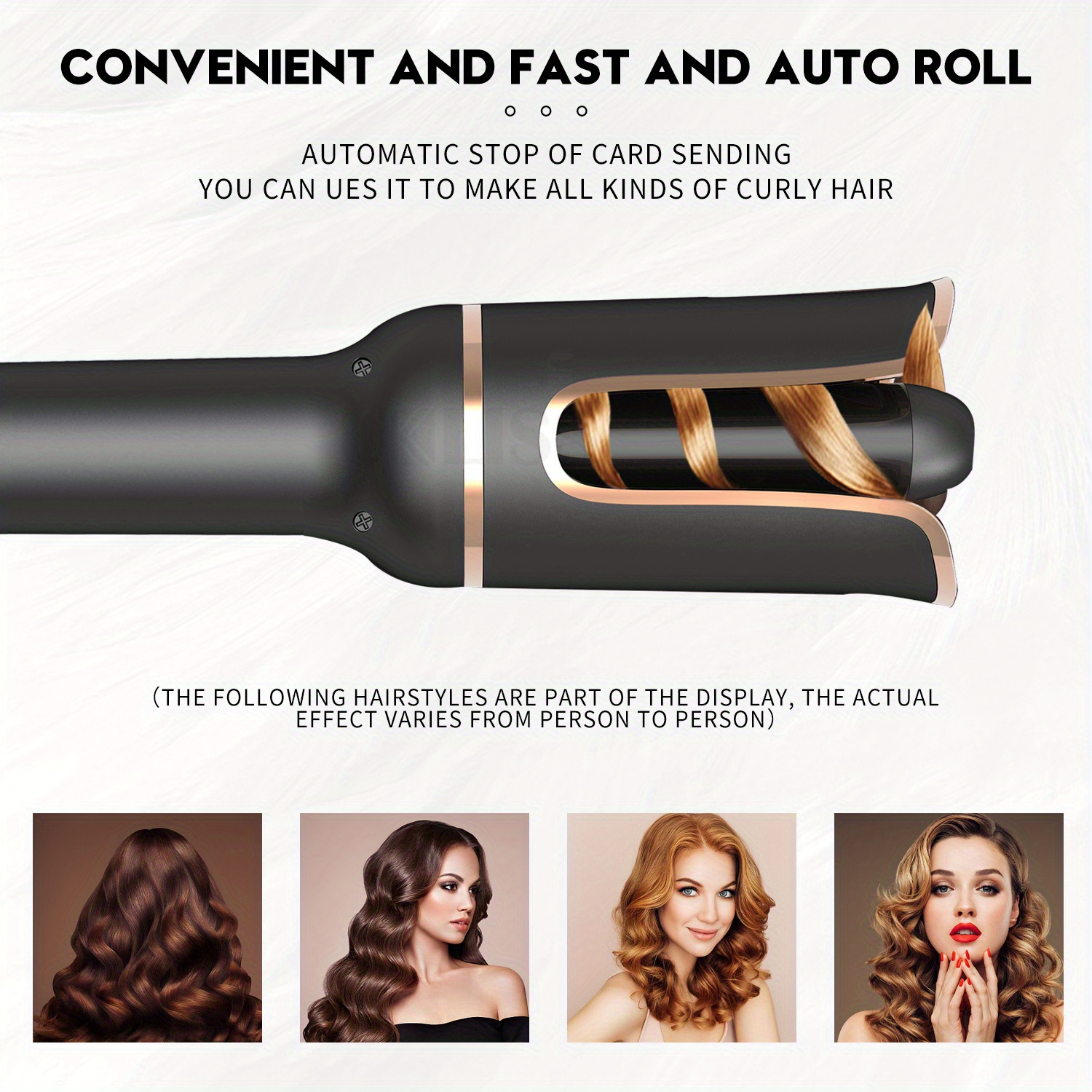 Automatic Hair Curler セラミックイオンバレル自動ヘアカーリング