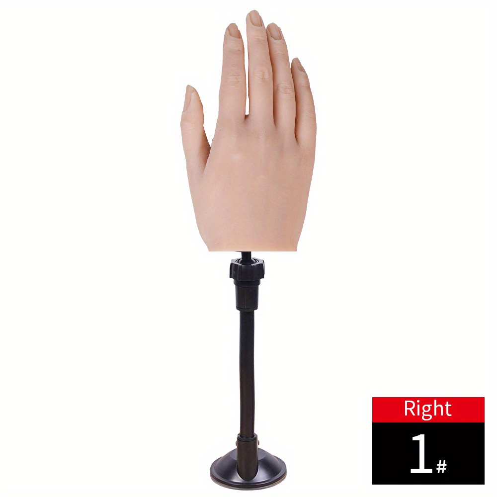 Practice Hand For Acrylic Nails Practice Hand Mannequin - Temu