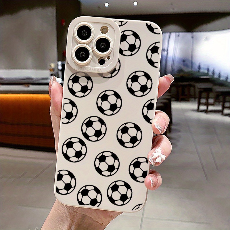 Football Fanatics Get a Soccer Design Protective Phone Case for Your iPhone 14 13 12 11 X XS XR 7 Plus Pro Max or Mini Perfect Gift I