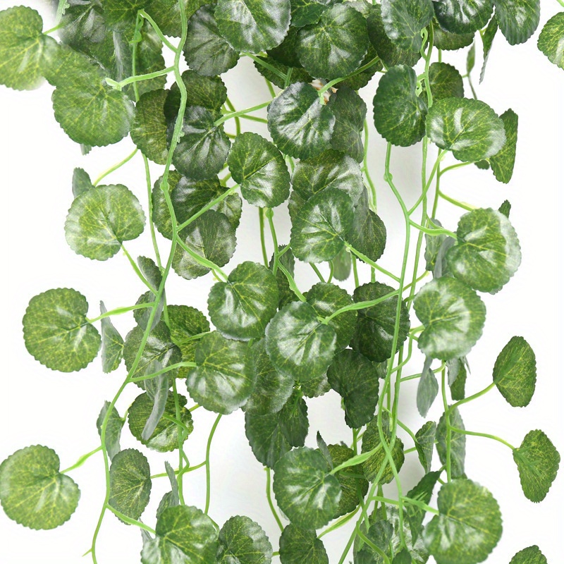 2pcs Realistic Artificial Grape Ivy Vine Wall Hanging Plants For Home