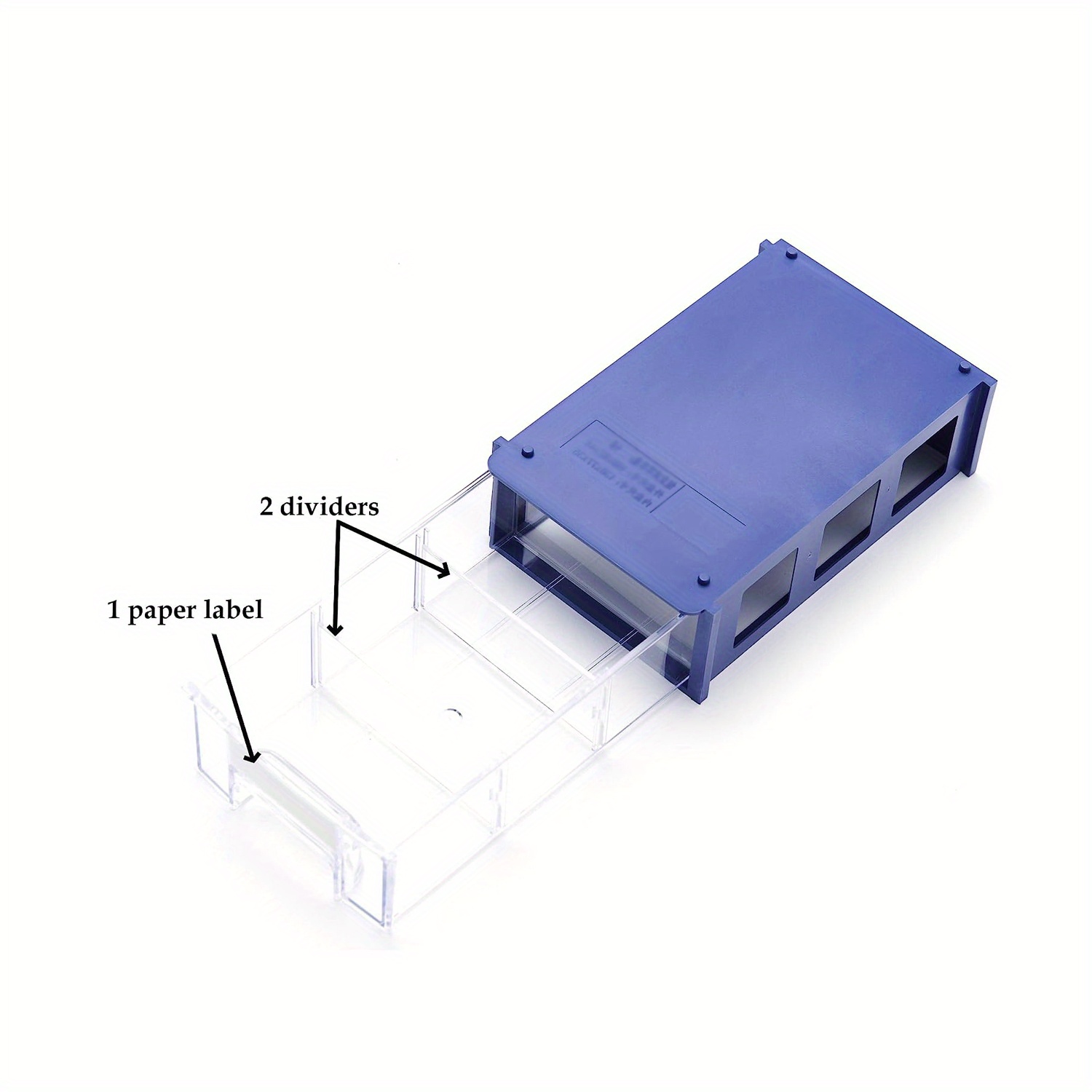 Stackable Storage Box For Assembling Model Handmade Accessories