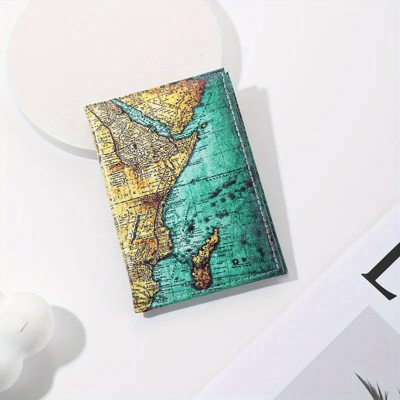 Vintage Pattern Passport Holder Card Holder