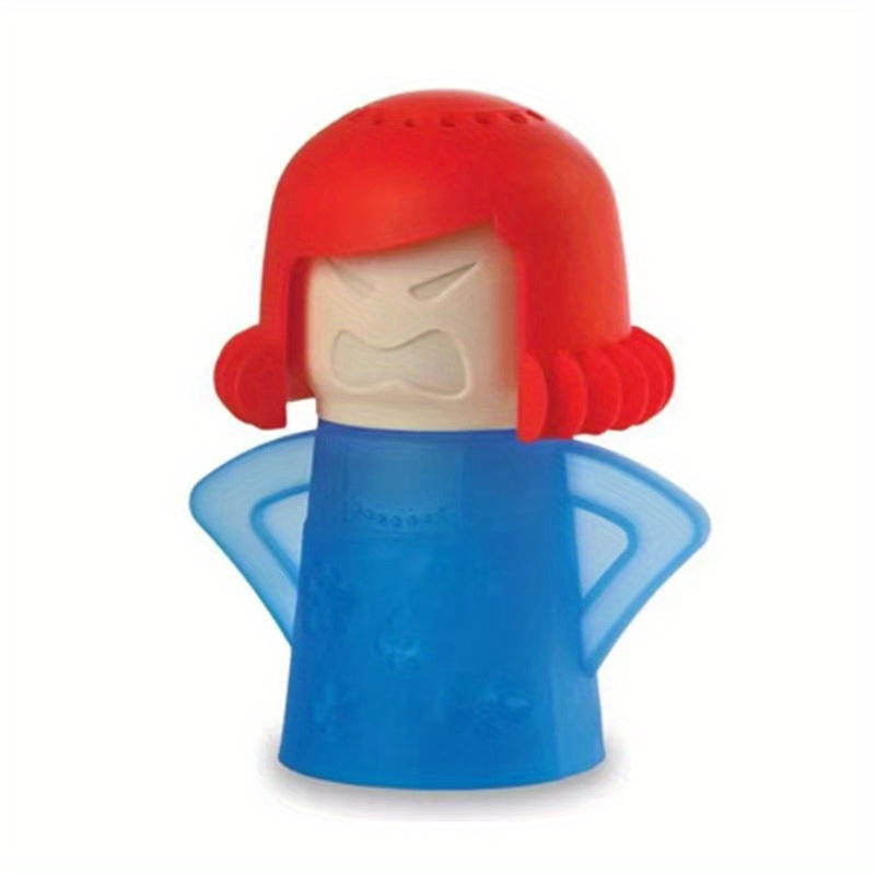 1pc Cartoon Figure Design Microwave Cleaner, Creative Plastic Easy To Use Microwave  Cleaner For Home